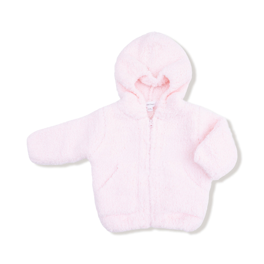 Angel Dear Pink Chenille Hoodie