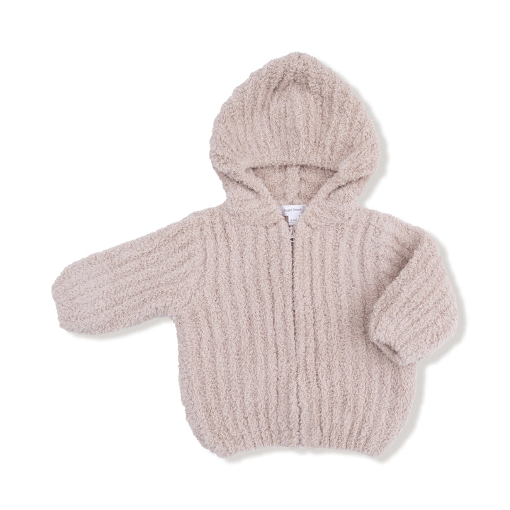 Angel Dear Chenille Stone Hooded Jacket