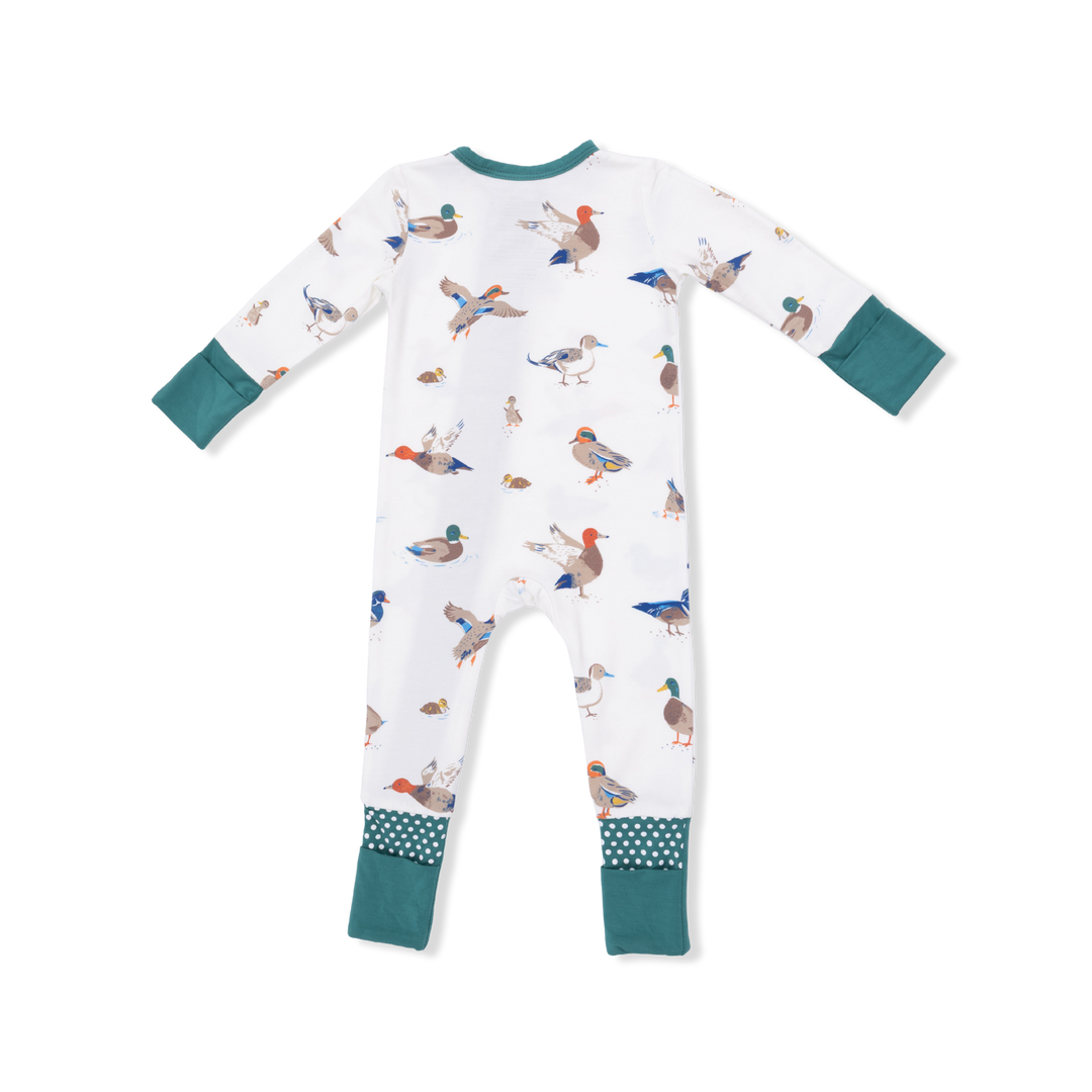 Angel Dear Ducks Convertible Romper