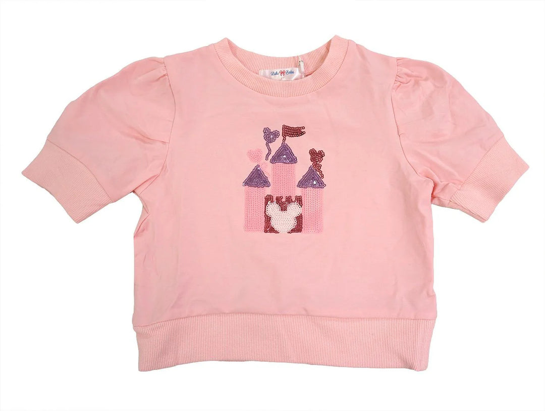 Lulu Bebe Lilly Top with Mickey Castle
