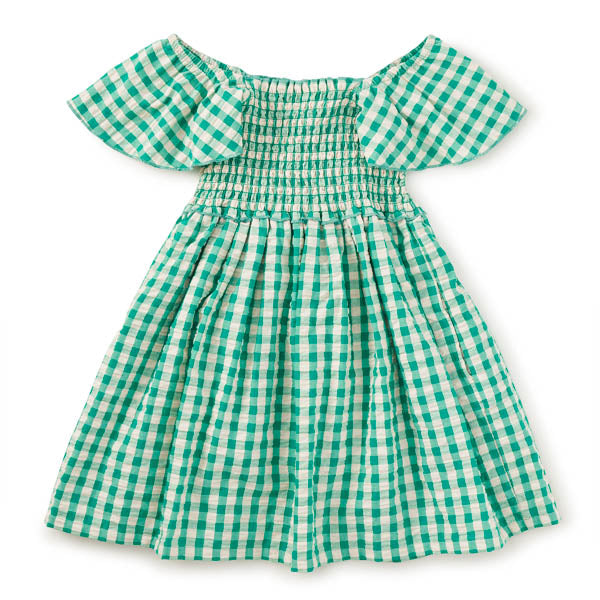 Tea Collection Flutter Sleeve Smocked Dress