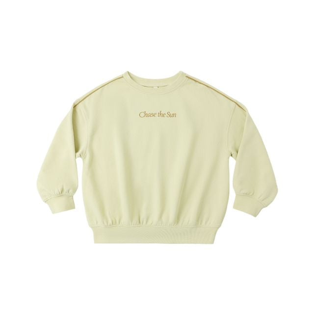 Rylee & Cru Relaxed Sweatshirt in Citron