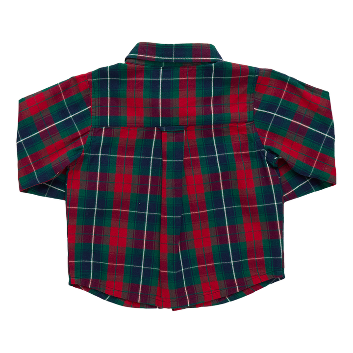 Pink Chicken Jack Shirt in Red Tartan