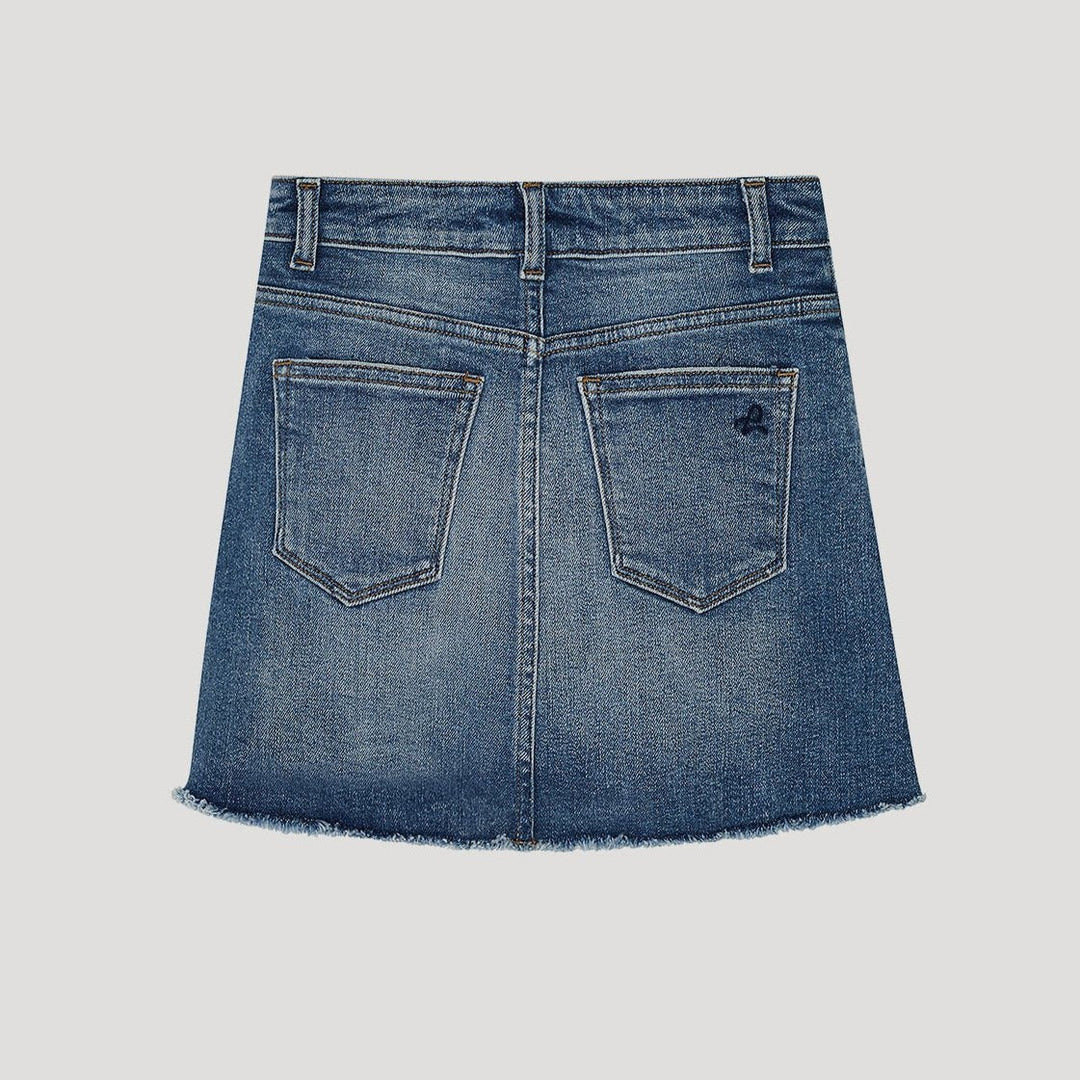 DL1961 Jenny Mini Skirt in Blue Rose (sizes 7-16)