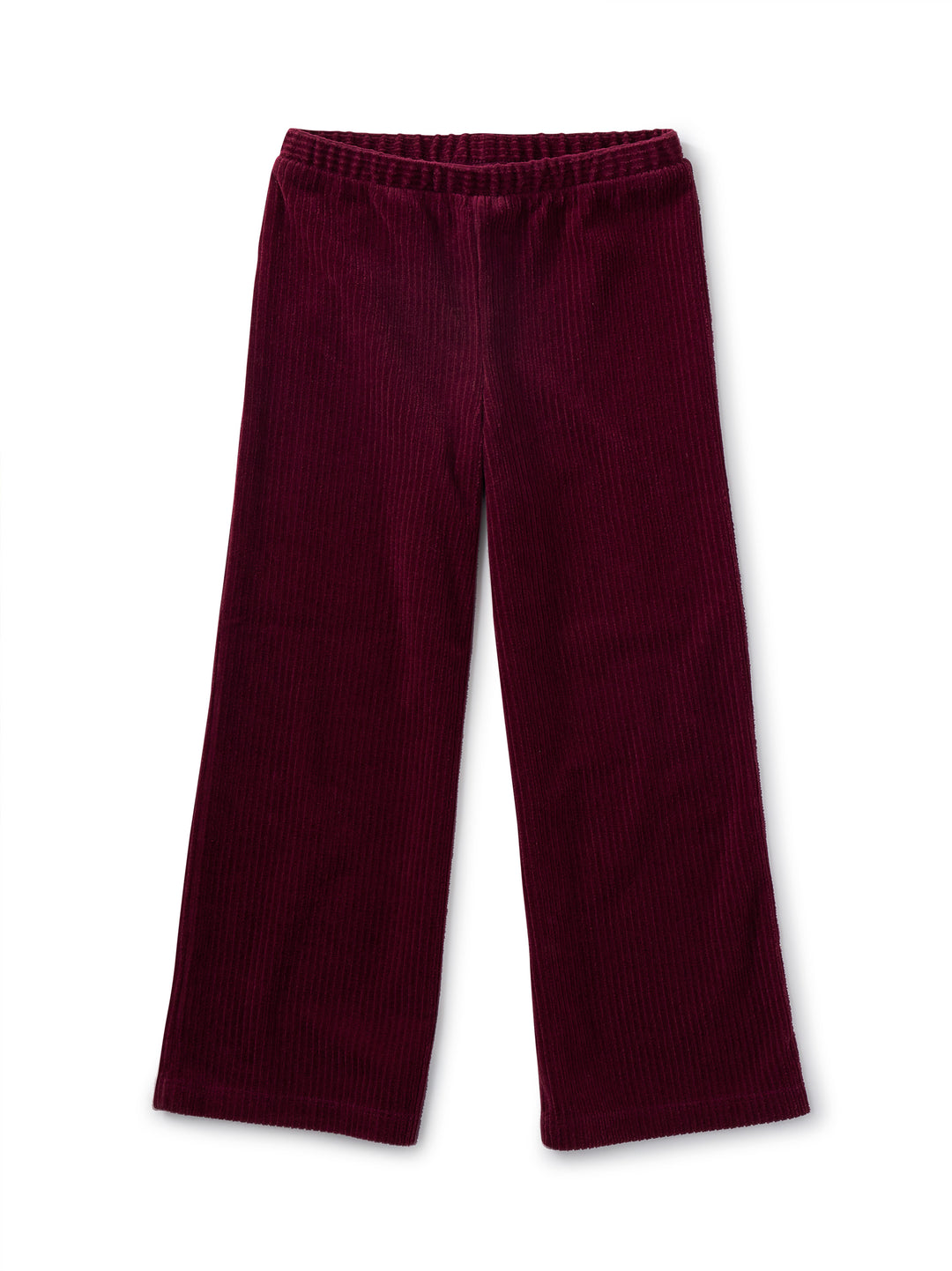 Tea Collection Flare for Fun Velour Pants in Fig