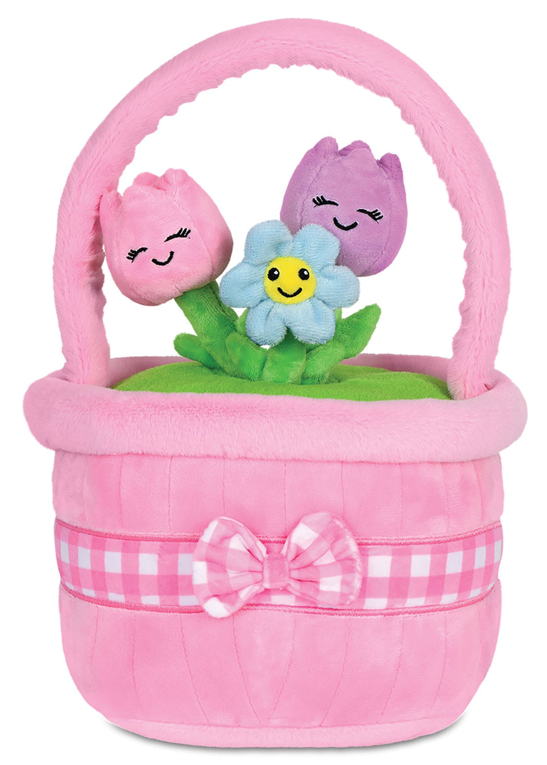 Iscream Plush Flower Basket